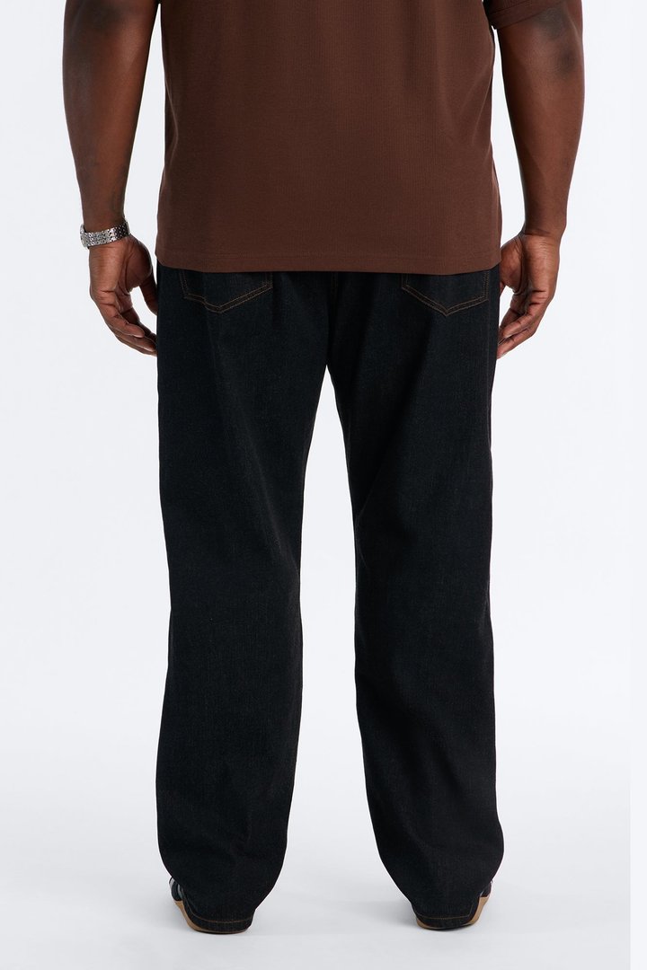 Raw Selvedge Straight Be Clean Jean - Black