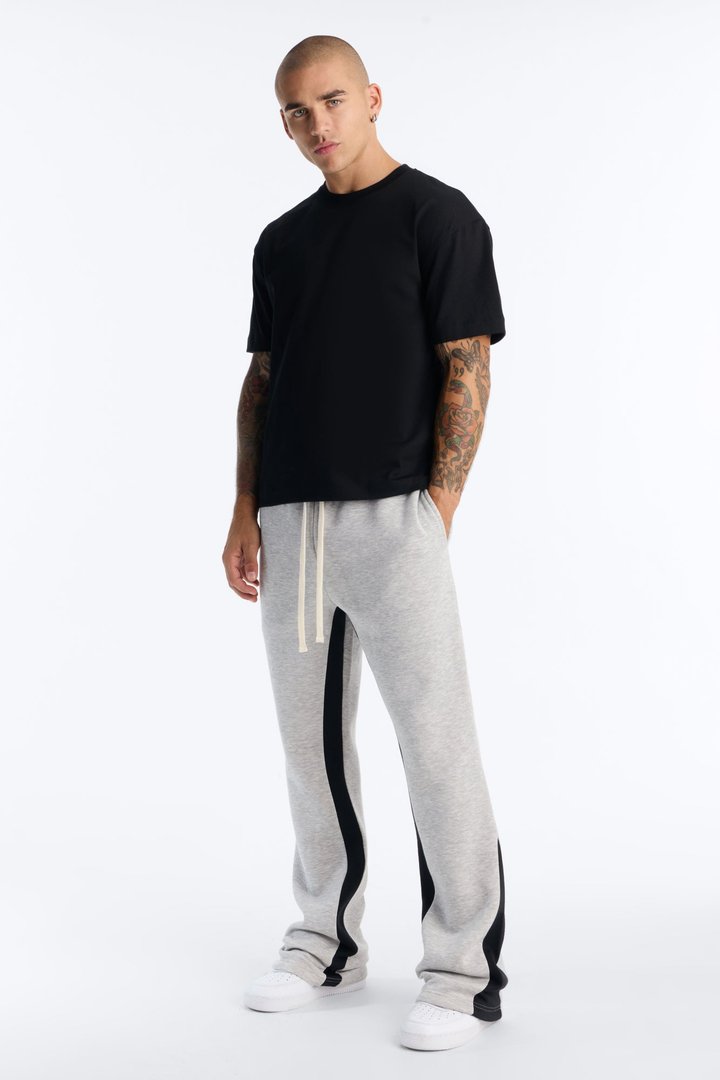 Tayson Flared Sweatpants - Grey