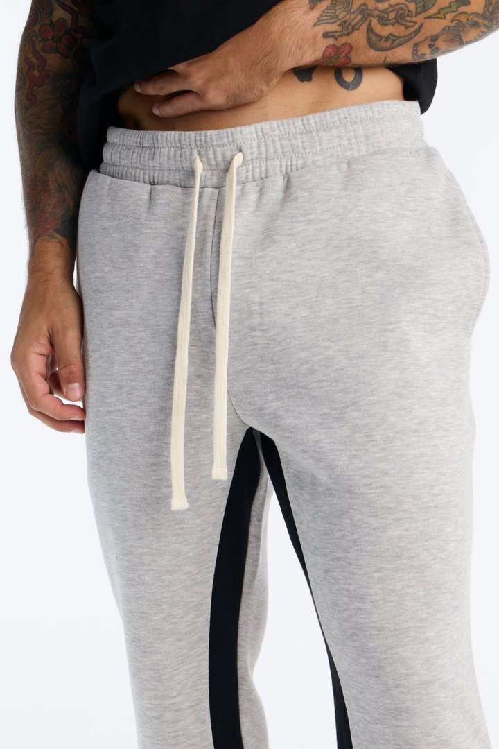 Tayson Flared Sweatpants - Grey