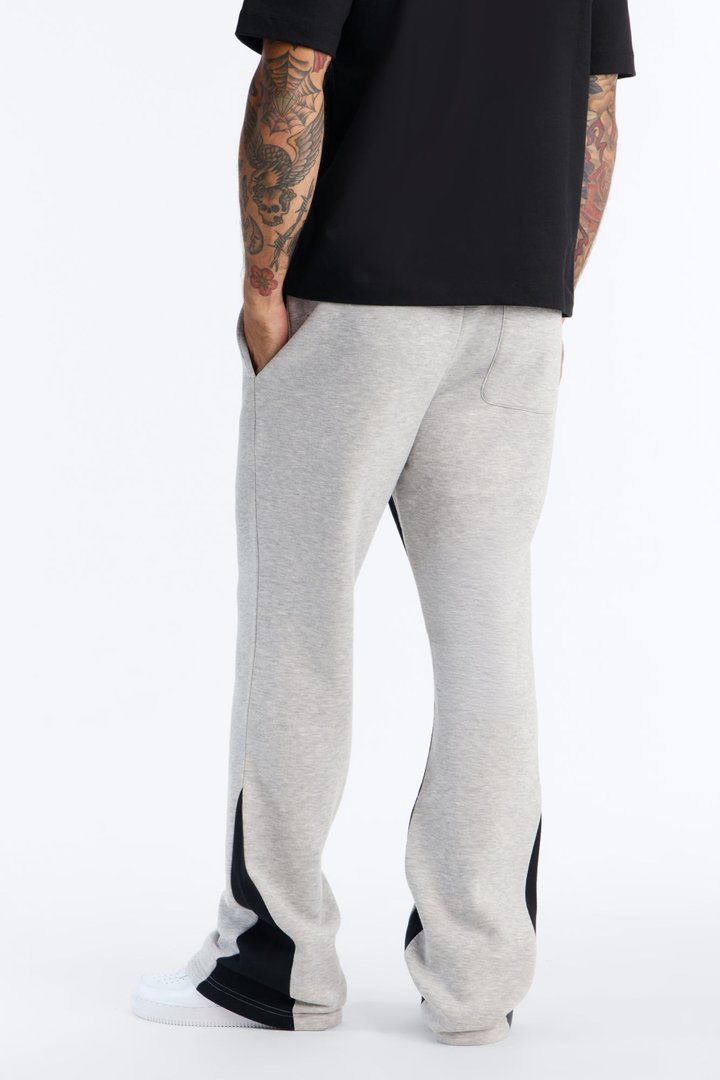 Tayson Flared Sweatpants - Grey