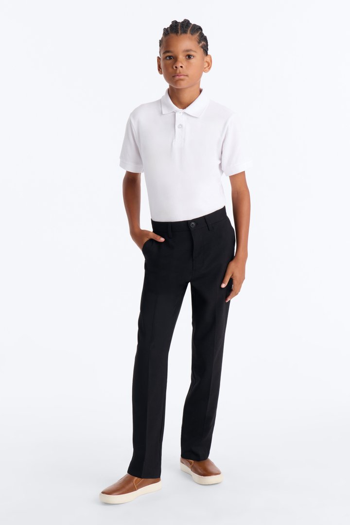 Mini The Modern Stretch Slim Trouser - Black