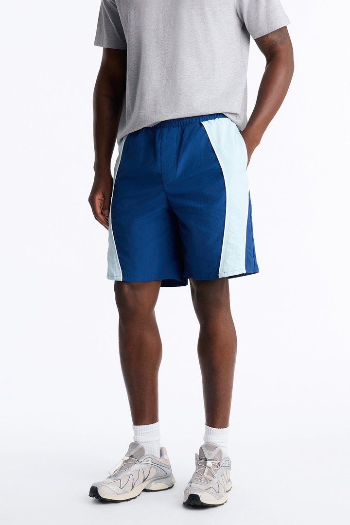 Relaxed Osaka Block Short - Navy/combo