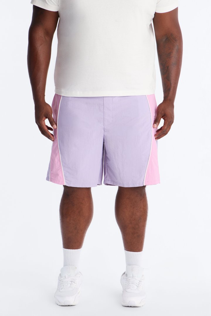 Relaxed Osaka Block Short - Purple/combo