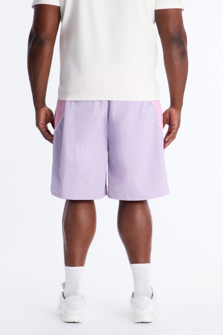 Relaxed Osaka Block Short - Purple/combo