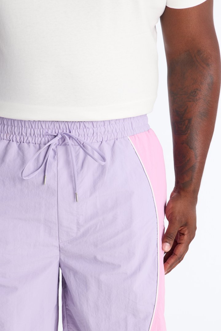 Relaxed Osaka Block Short - Purple/combo