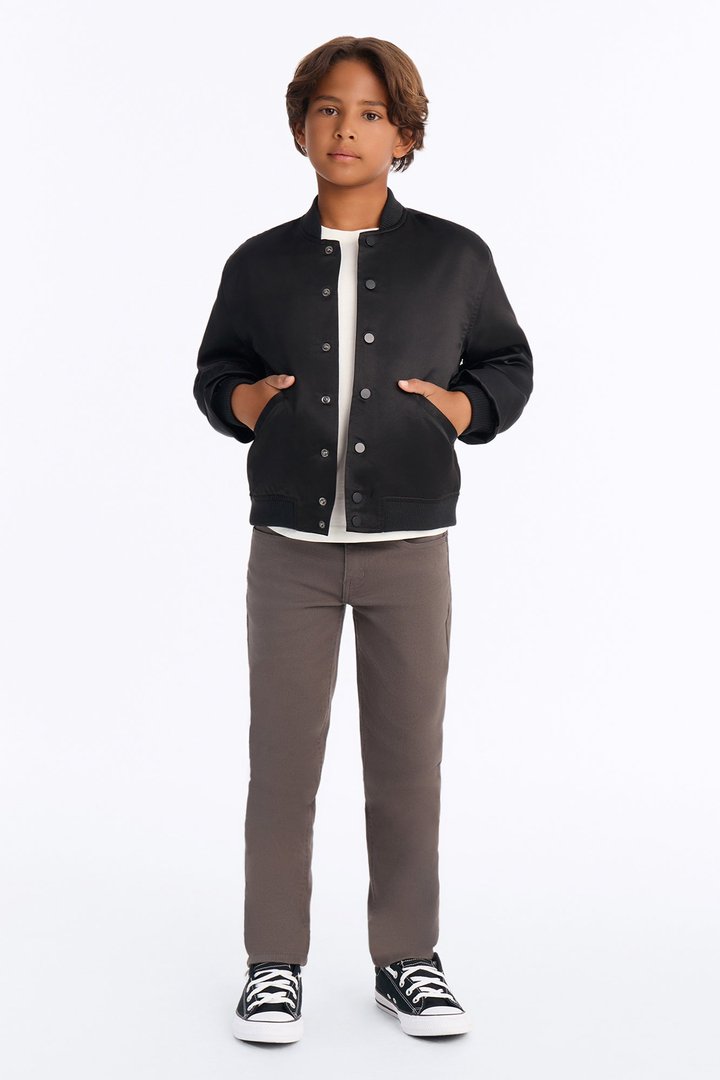 Mini Ashton Essential Bomber Jacket II - Black