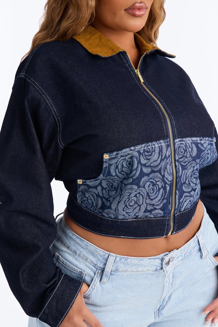 Essex Denim Jacket - Dark Denim