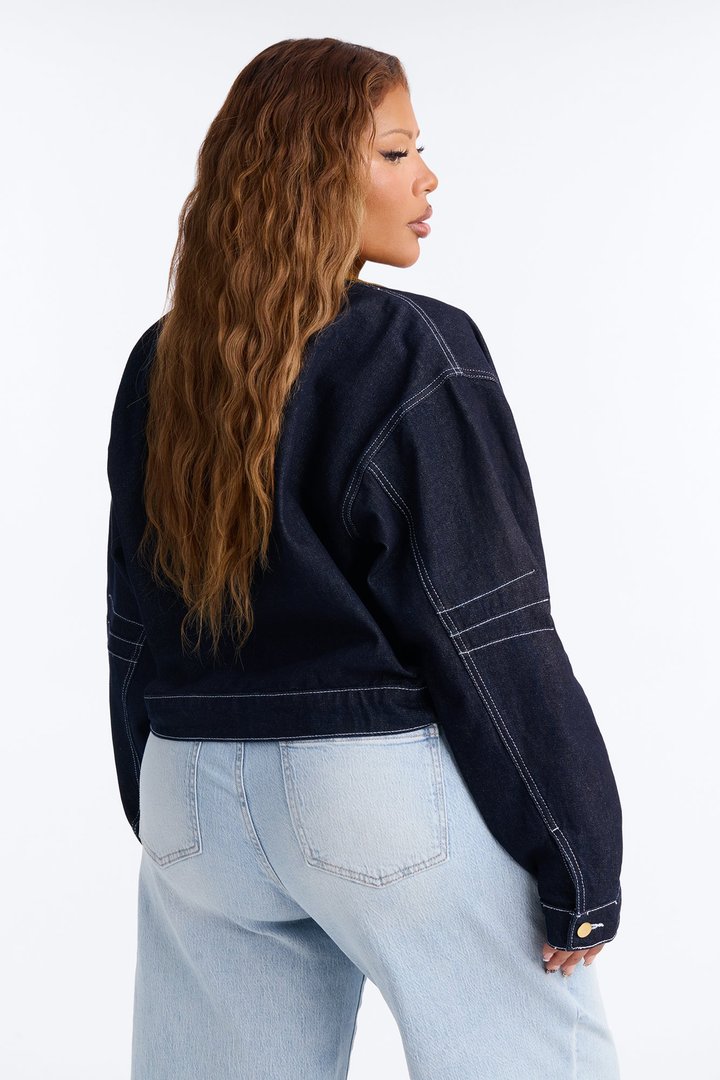 Essex Denim Jacket - Dark Denim
