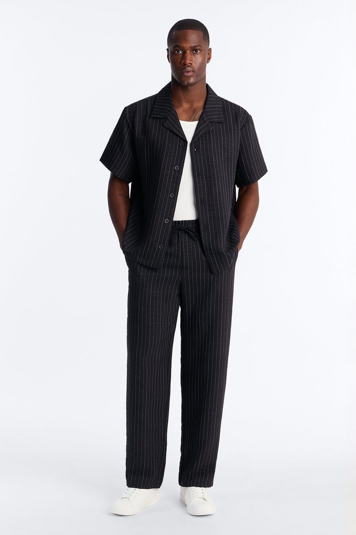 Off Stitch Relaxed Pant - Black/combo