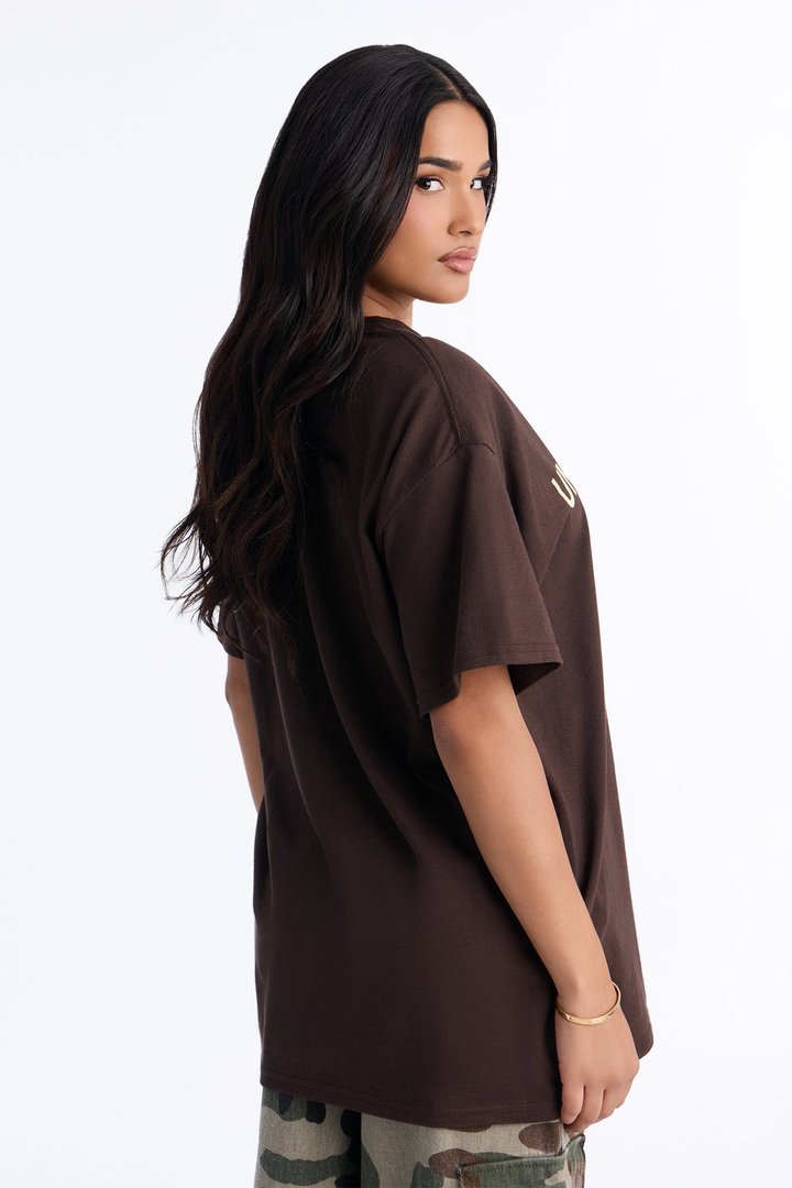 Something Aint Right Tee - Brown