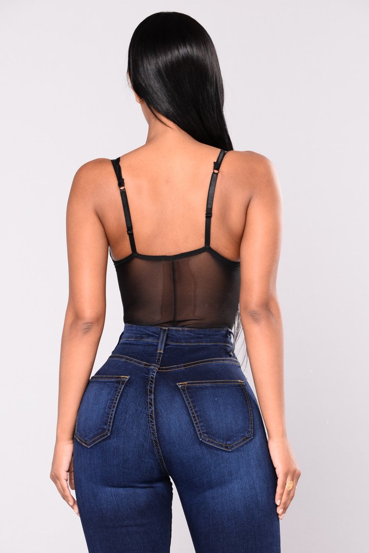 Somebody To Love Lace Teddy - Black