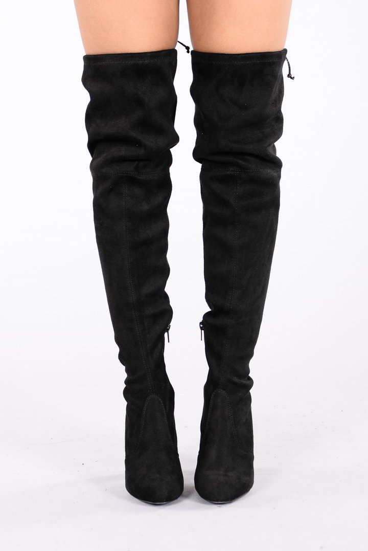 Go With The Flow Boot - Black
