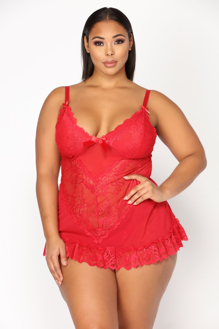 Best You Ever Had Babydoll - Red