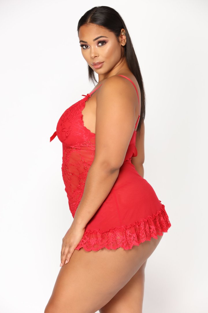 Best You Ever Had Babydoll - Red