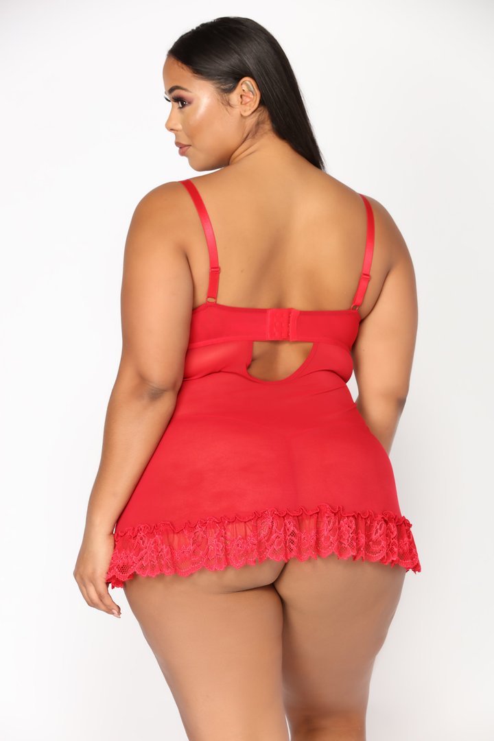 Best You Ever Had Babydoll - Red