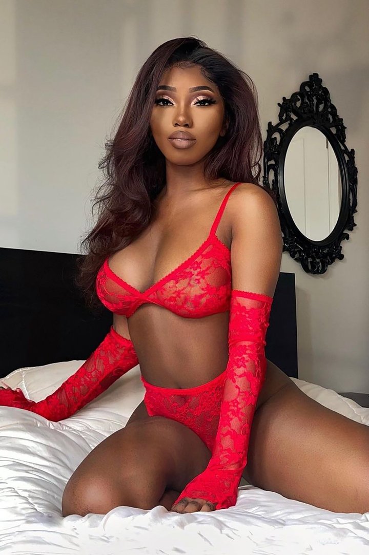 Feels Good Being Bad 3 Piece Set - Red