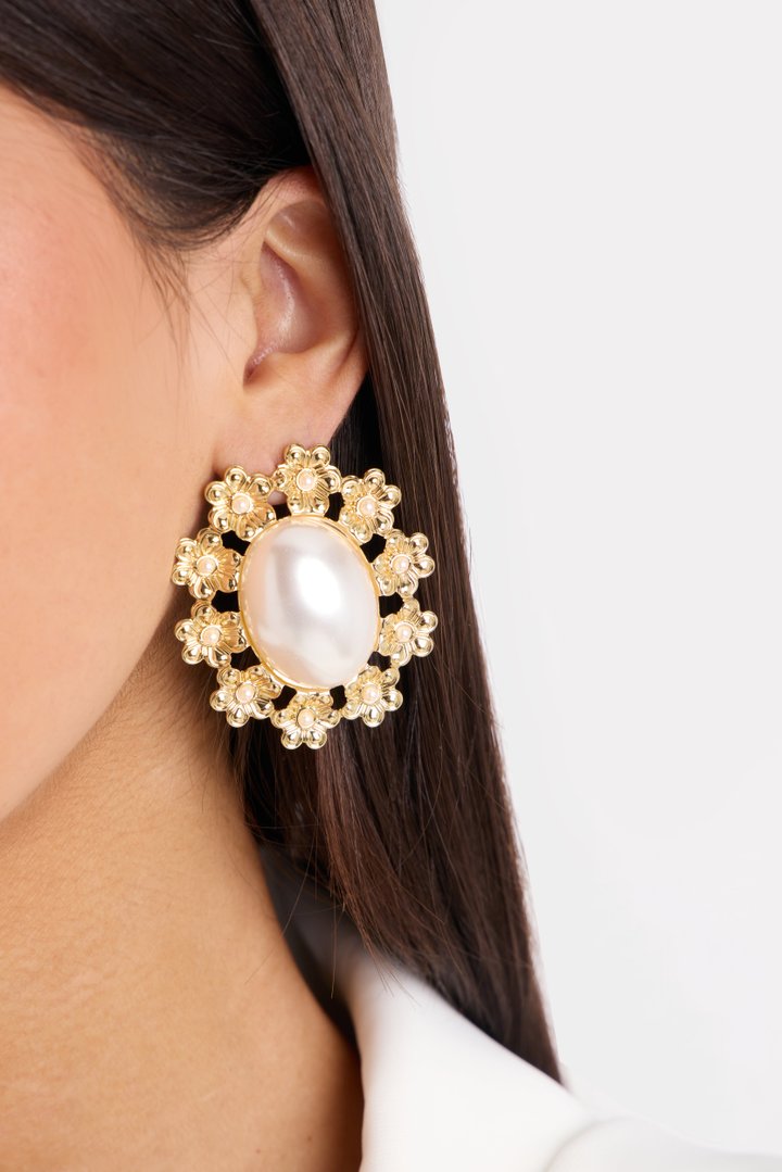 Perfect Reflection Earrings - Gold/combo