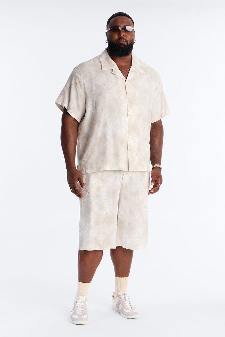 Dune Shadow Baggy Short - Beige