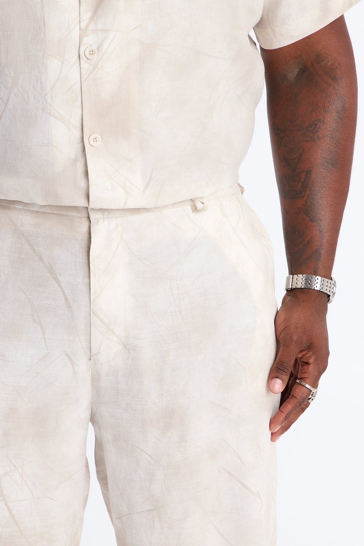 Dune Shadow Baggy Short - Beige