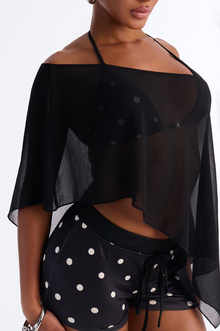 Perfect Moment 3 Piece Short Set - Black/combo