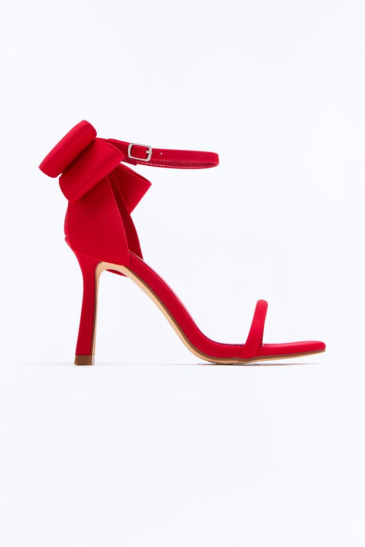 Harlow Bow Heels - Red