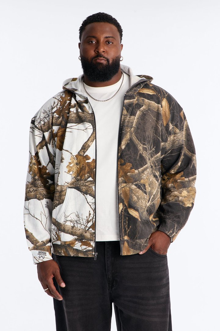 Real Tree Snow Shadow Hoodie - Camouflage