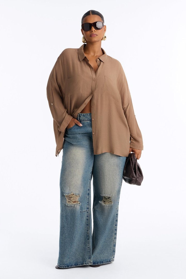 Tatum Shirt - Mocha