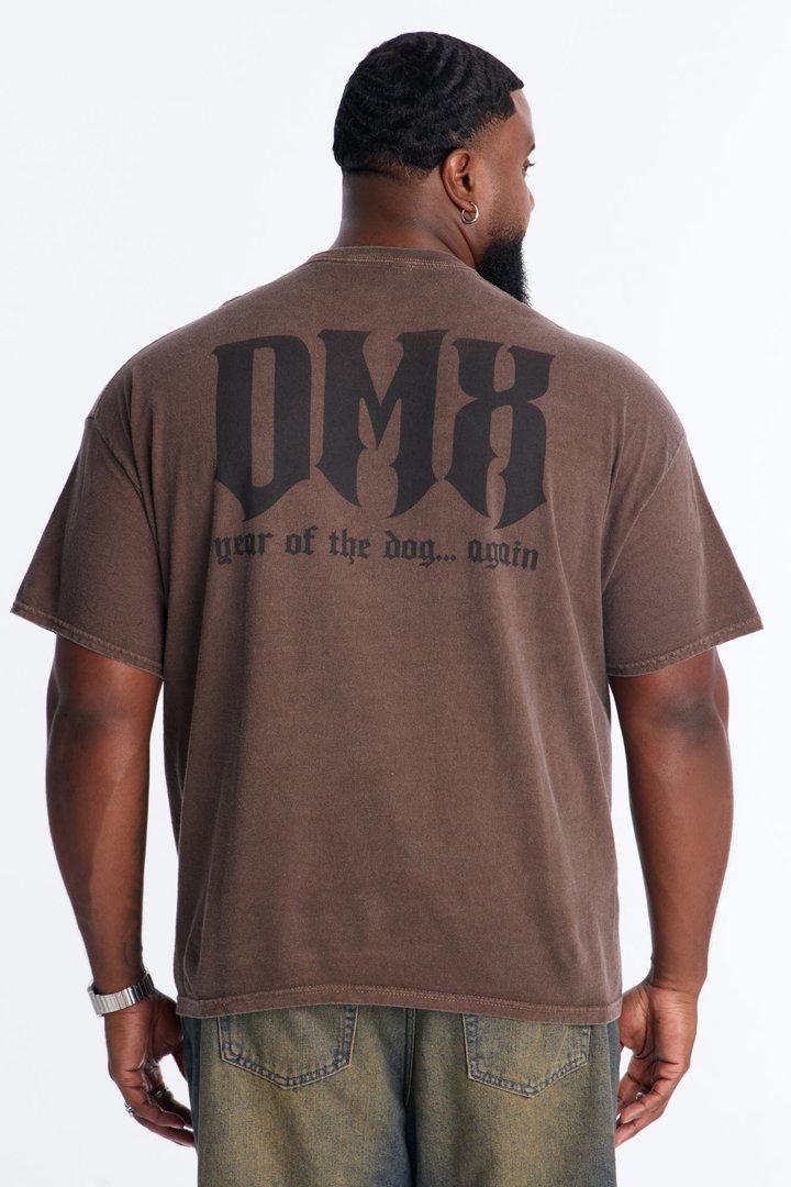 DMX Year Of The Dog Short Sleeve Tee - Brown