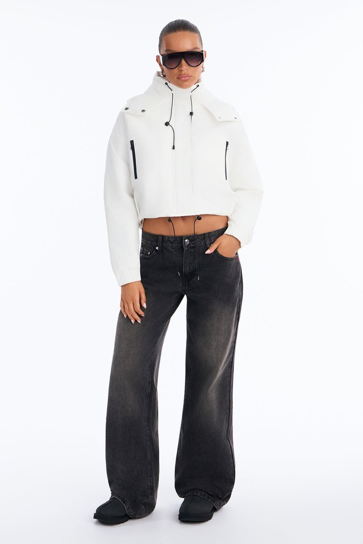 Kita Windbreaker Jacket - White