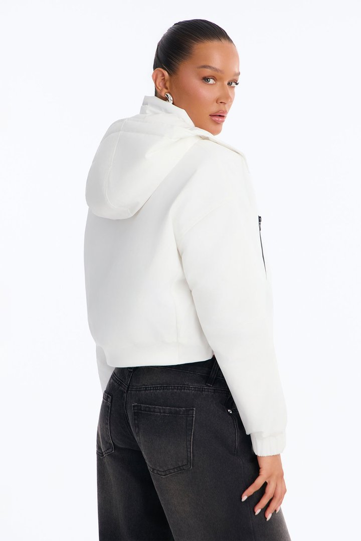 Kita Windbreaker Jacket - White