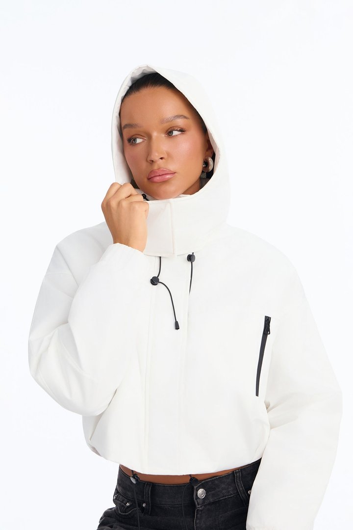 Kita Windbreaker Jacket - White