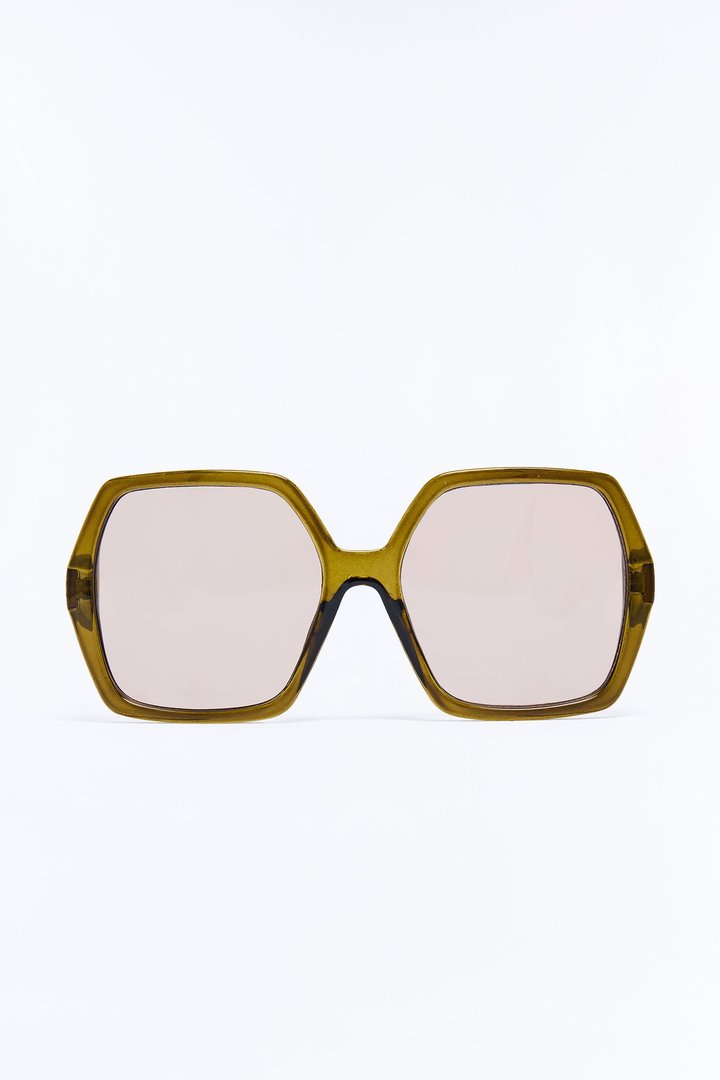 Read My Mind Sunglasses - Green