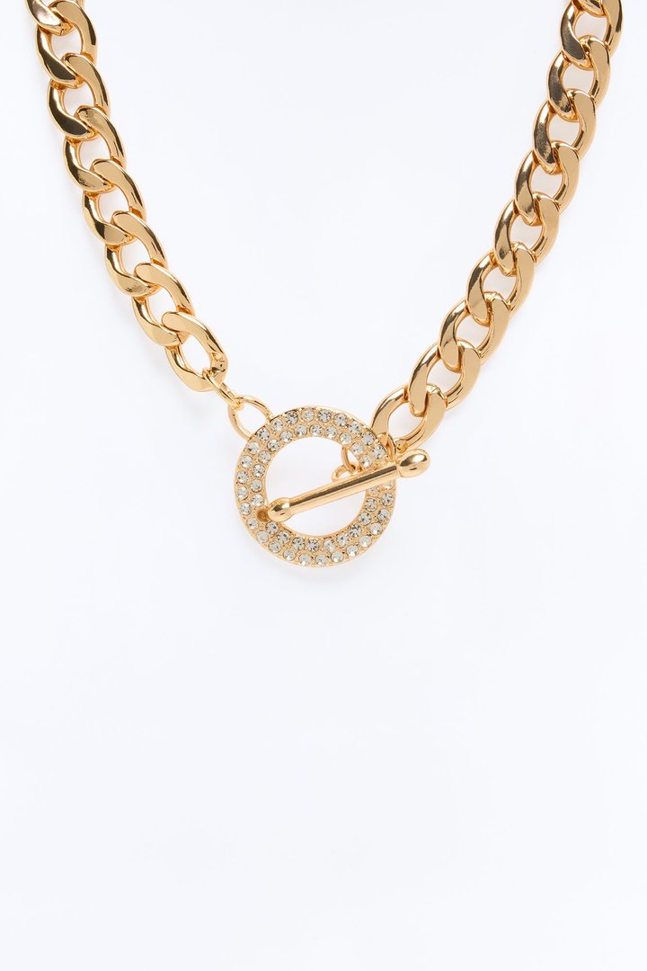 Stick Together Necklace - Gold