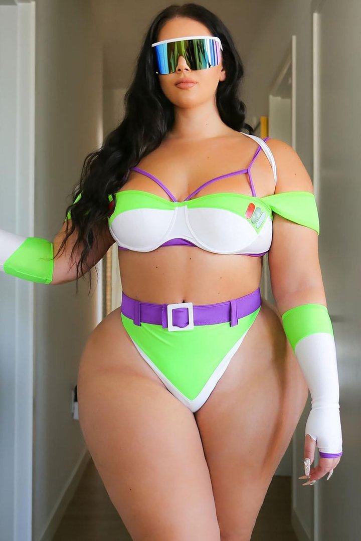 Infinite And Beyond 6 Piece Costume Set - Green/combo