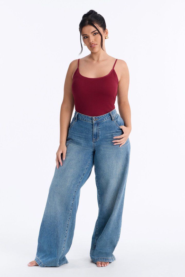 Effortless Energy Built In Bra Seamless Cami - Wine