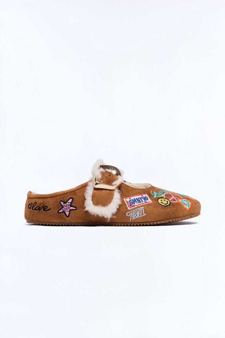 Mini Steve Madden Try New Things Flats - Camel