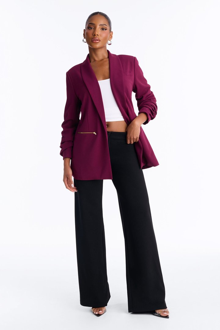Bethany Blazer - Burgundy