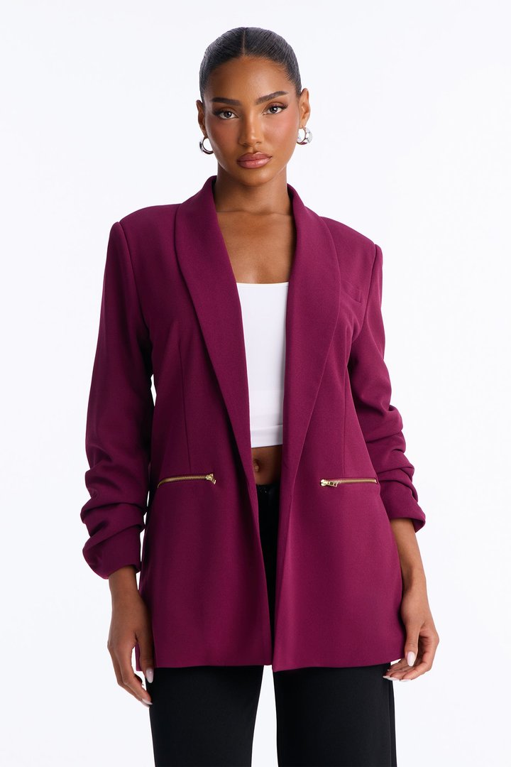 Bethany Blazer - Burgundy