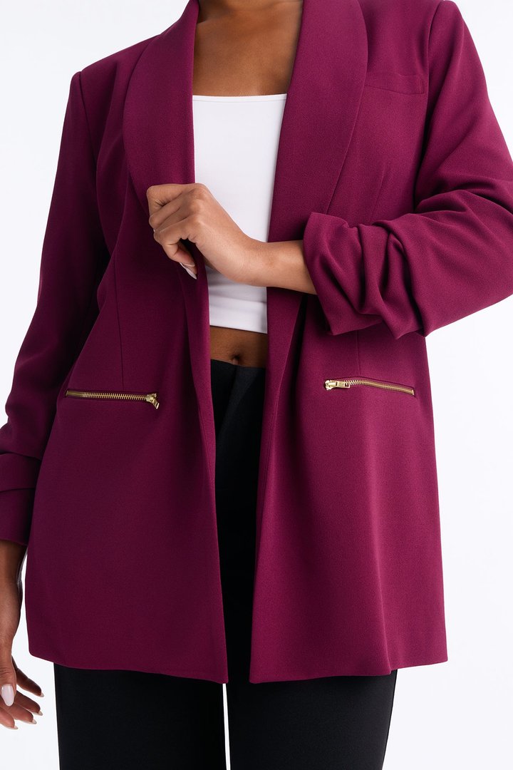 Bethany Blazer - Burgundy