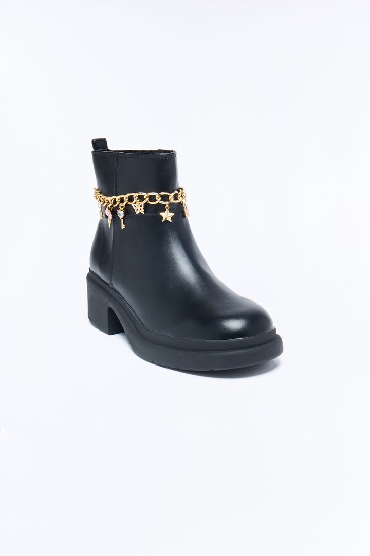 Mini Steve Madden Jramira Charm Boot - Black