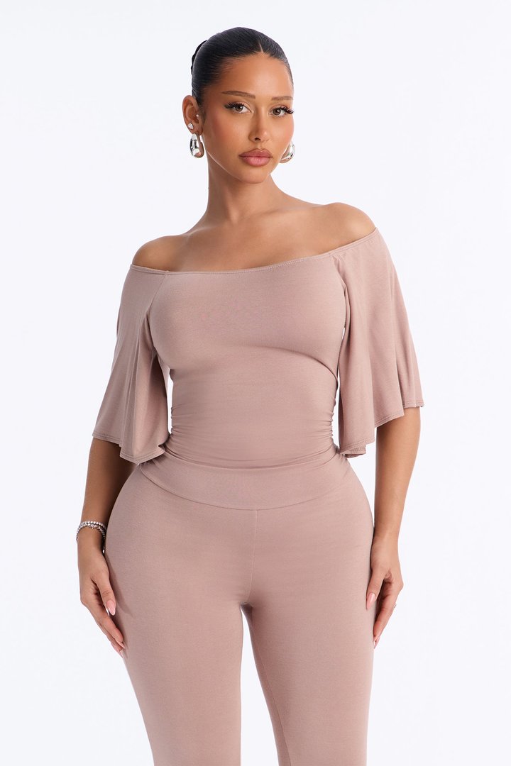 Effortless By Definition Jumpsuit - Mocha