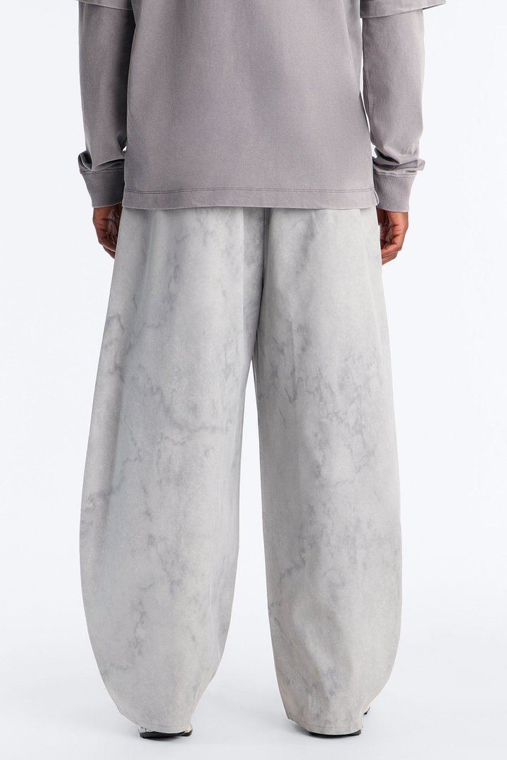 Modern Envoy Baggy Pleated Pant - Grey