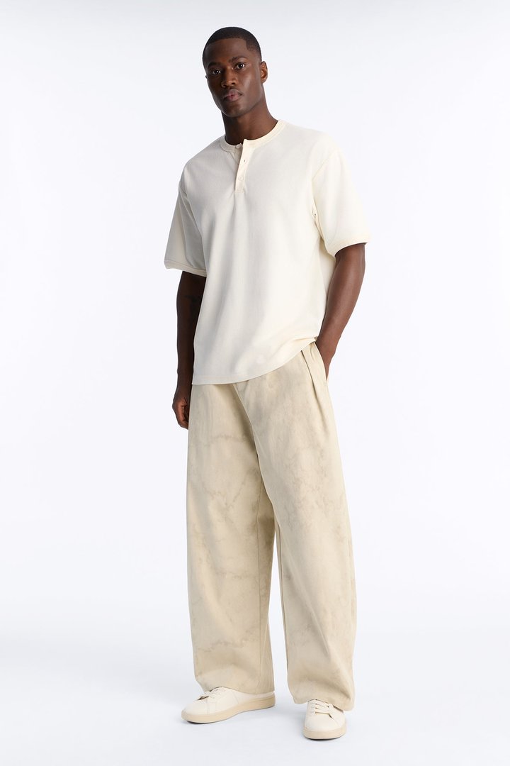 Modern Envoy Baggy Pleated Pant - Tan