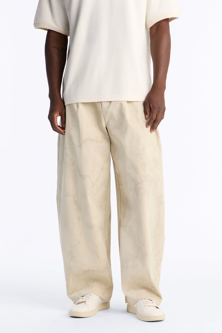 Modern Envoy Baggy Pleated Pant - Tan