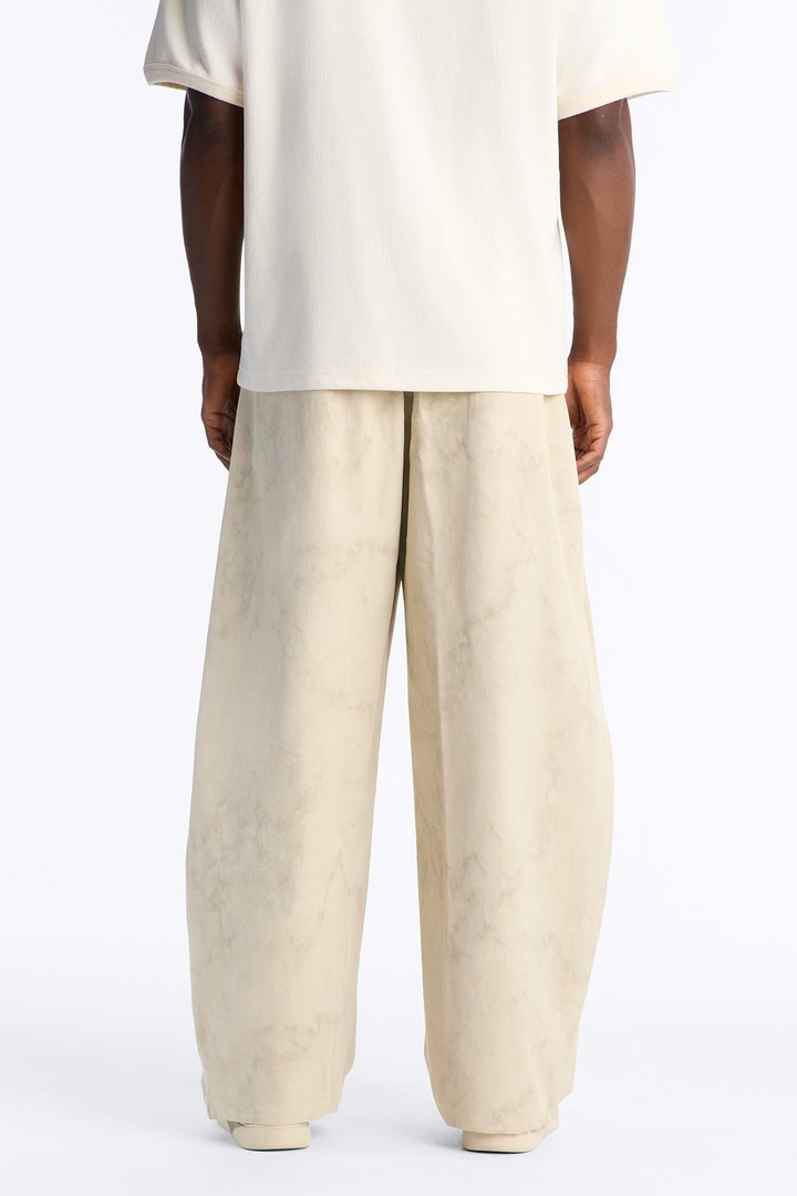 Modern Envoy Baggy Pleated Pant - Tan