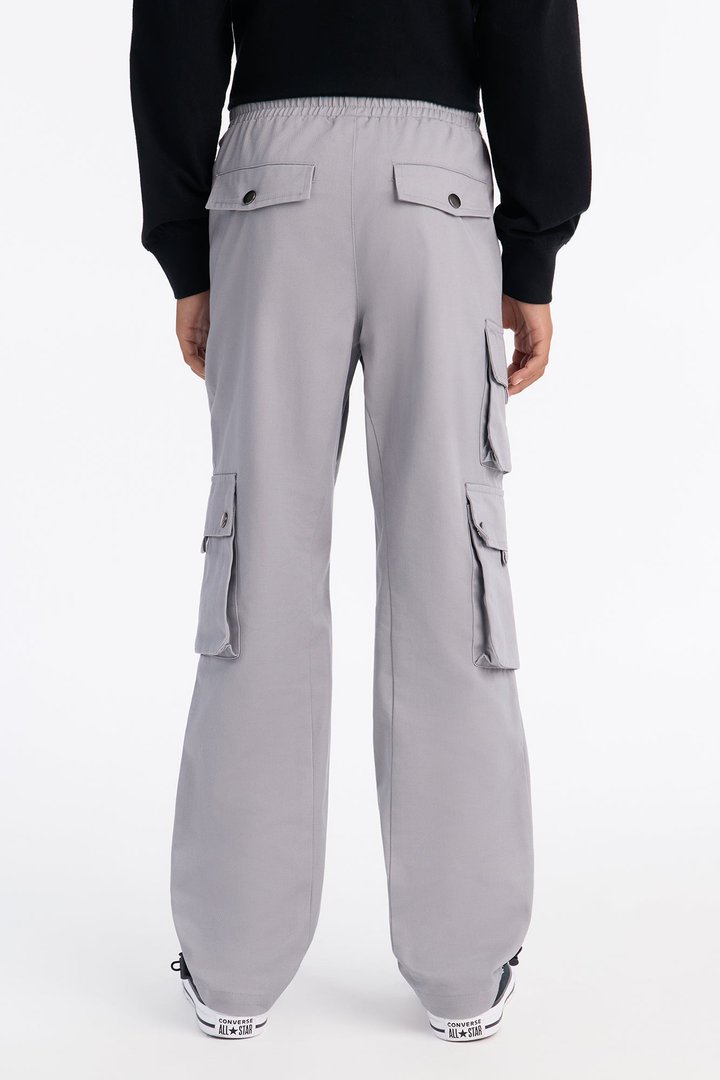 Mini Roaming Twill Cargo Pants - Grey
