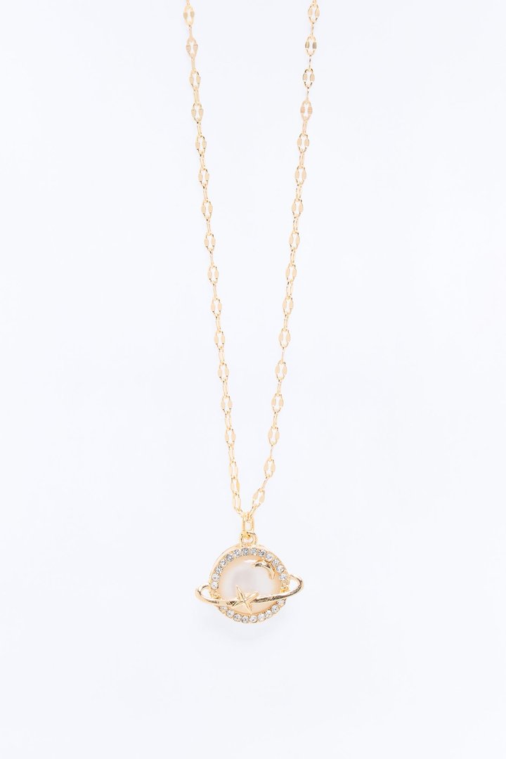 In My World Necklace - Gold