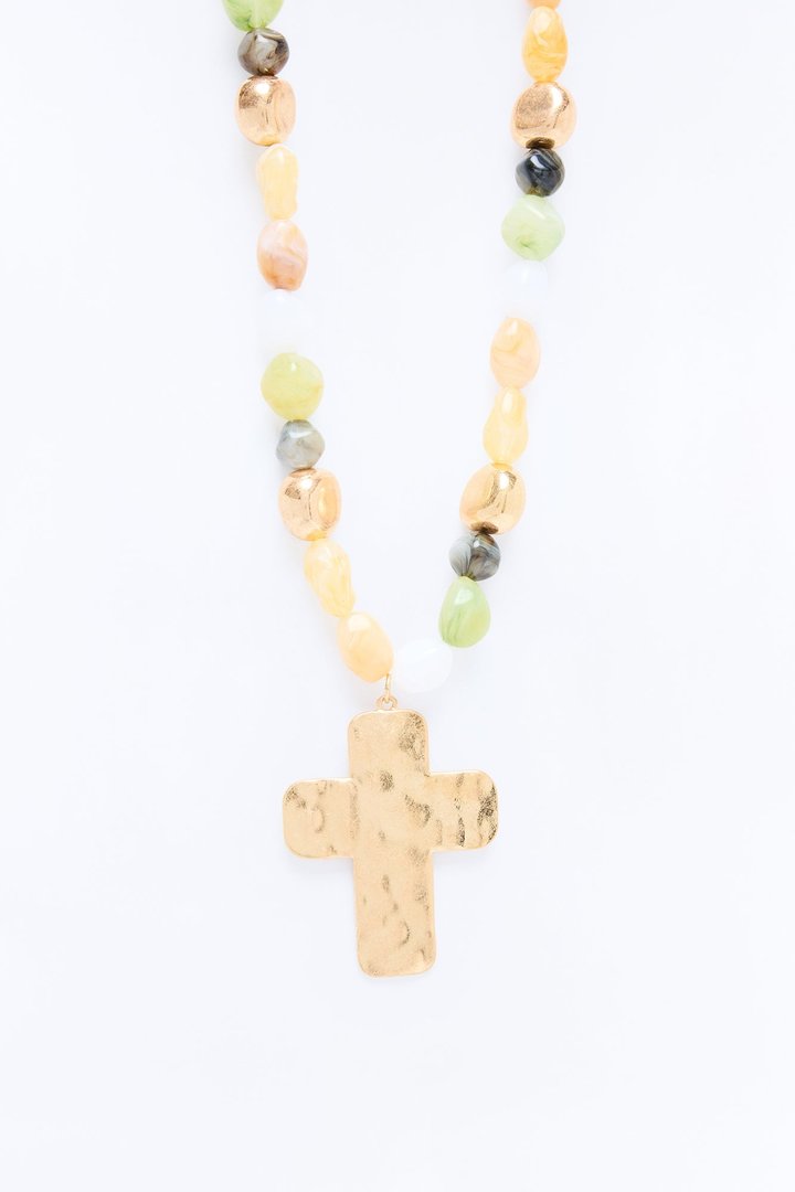 Nothing Comes Between Necklace - Green/combo