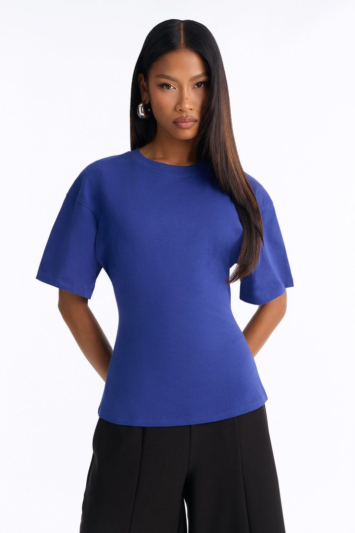 Jayden Fitted T-Shirt - Navy