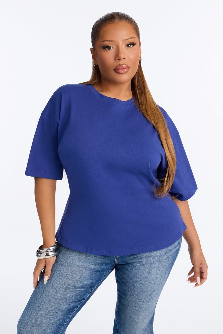Jayden Fitted T-Shirt - Navy